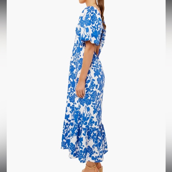 HYACINTH HOUSE

Blue Floral Seaport Midi Dress - Picture 4 of 10